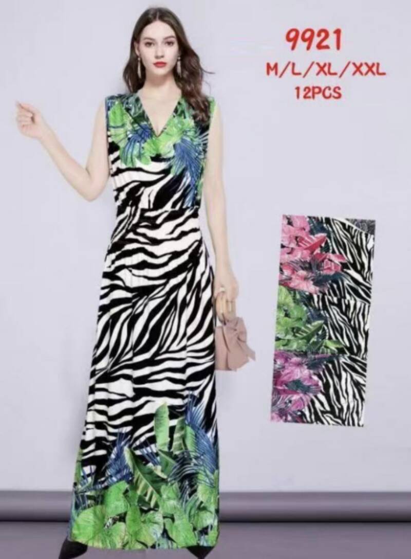 Sukienki damskie Roz M/L-XL/2XL, Mix Kolor Paczka 12 szt